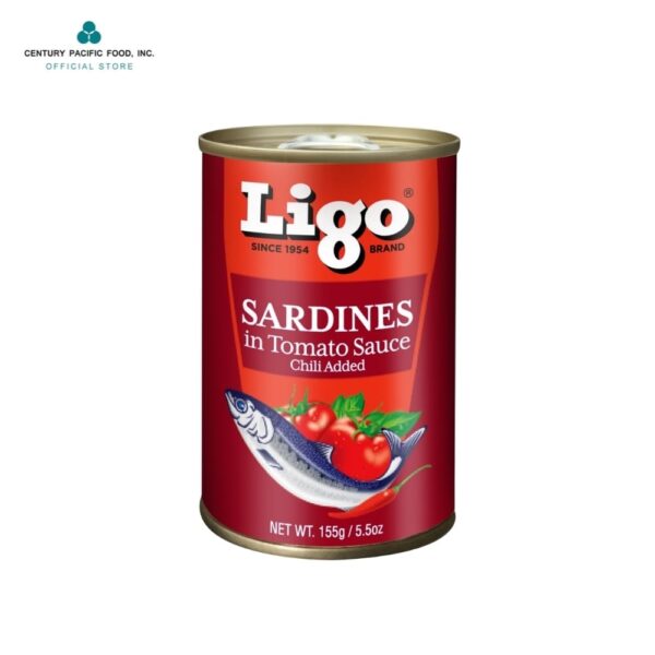 Ligo Sardines In Tomato Sauce With Chili
